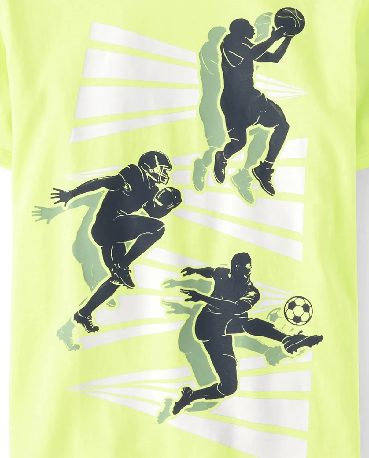 The Children's Place Boys' Sports Short Sleeve Graphic T-Shirts, Multipack