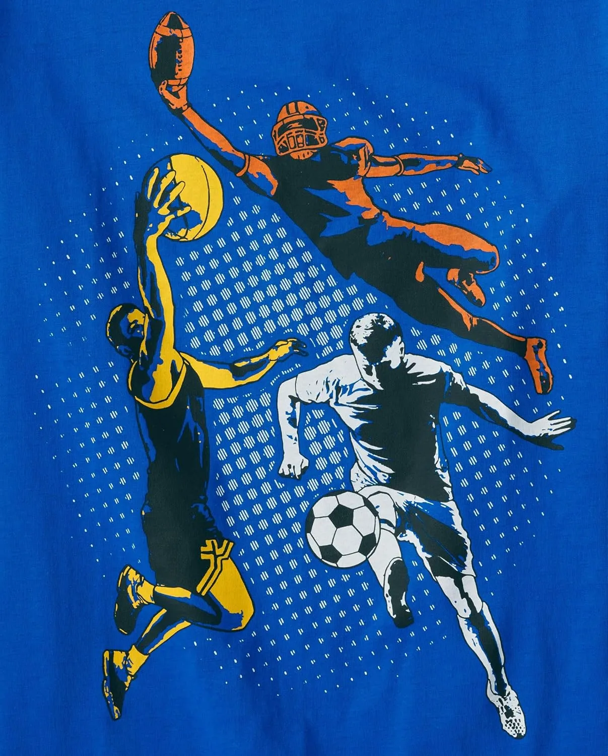 The Children's Place Boys' Sports Short Sleeve Graphic T-Shirts, Multipack