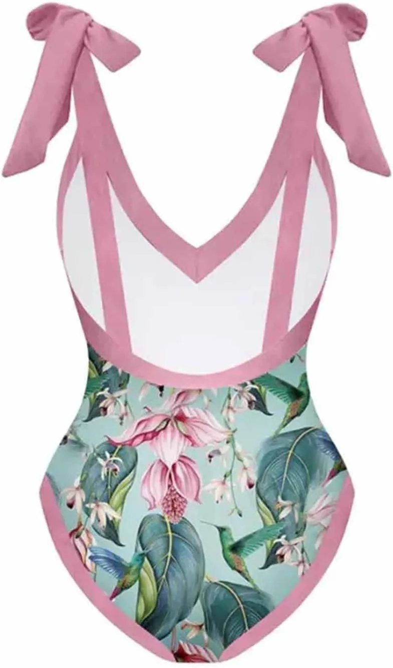Two Piece Bathing Suits for Women Tummy Control Swimsuit Beach Coverup Maxi Wrap Skirts High Waisted Bikini Tankini Set