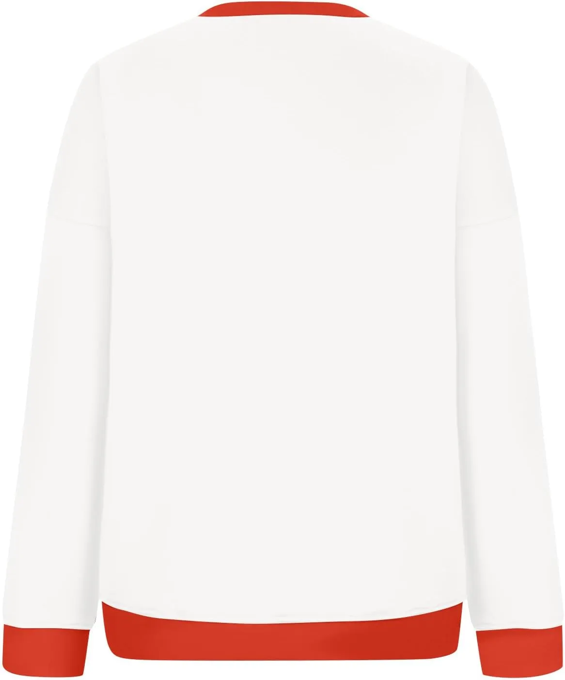 Women Color Block Graphic Sweatshirts Baggy V Neck Oversized Sweatshirt Lightweight Drop Shoulder Y2K Trendy Pullover