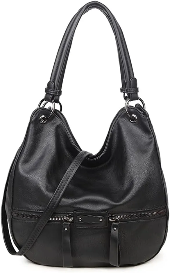 Women Hobo Shoulder Bag Tote Bag Large PU Leather Handbags Ladies Bucket Purse Crossbody Handbags