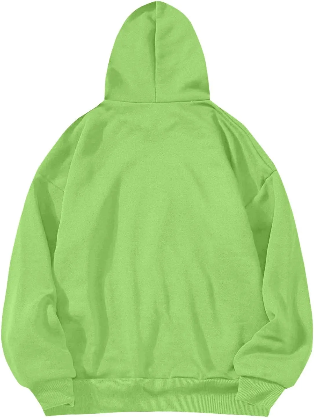 Womens Fashion Solid Color Long Sleeve Baggy Cute Oversized Hoodies 2024 Casual Y2K Pullover Sweatshirts Fall Oufits