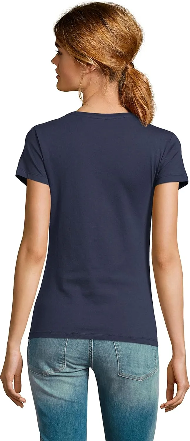 Women's Graphic T-Shirt Organic Bitcoin Heartbeat BTC HODL Crypto Eco-Friendly Ladies Limited Edition Short