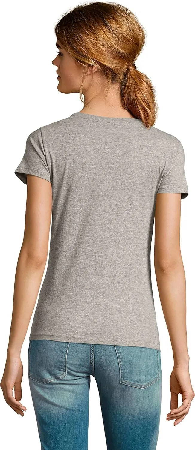 Women's Graphic T-Shirt Organic Bitcoin Heartbeat BTC HODL Crypto Eco-Friendly Ladies Limited Edition Short