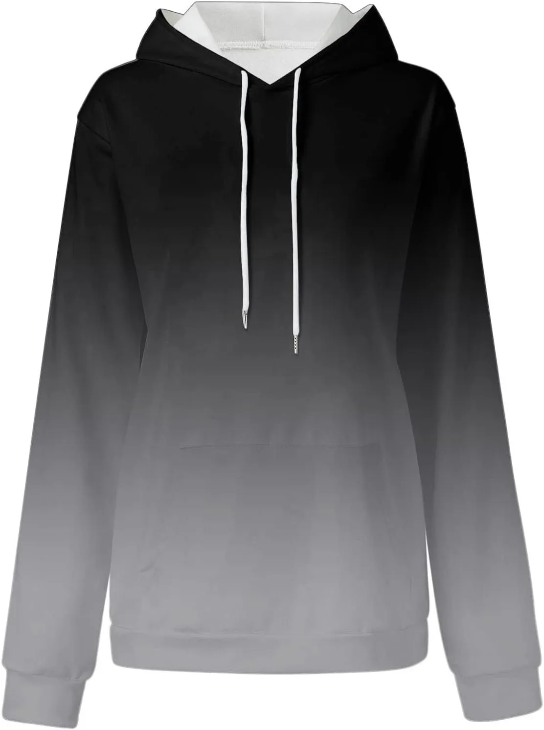 Womens Hoodies Y2k Tie Dye Plus Size Oversized Sweatshirt Loose Fit Drawstring Cute Preppy Hoodie with Pockets