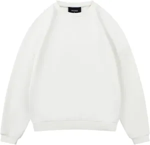Womens Oversized Crewneck Sweatshirt Fleece Long Sleeve Hoodies Pullover