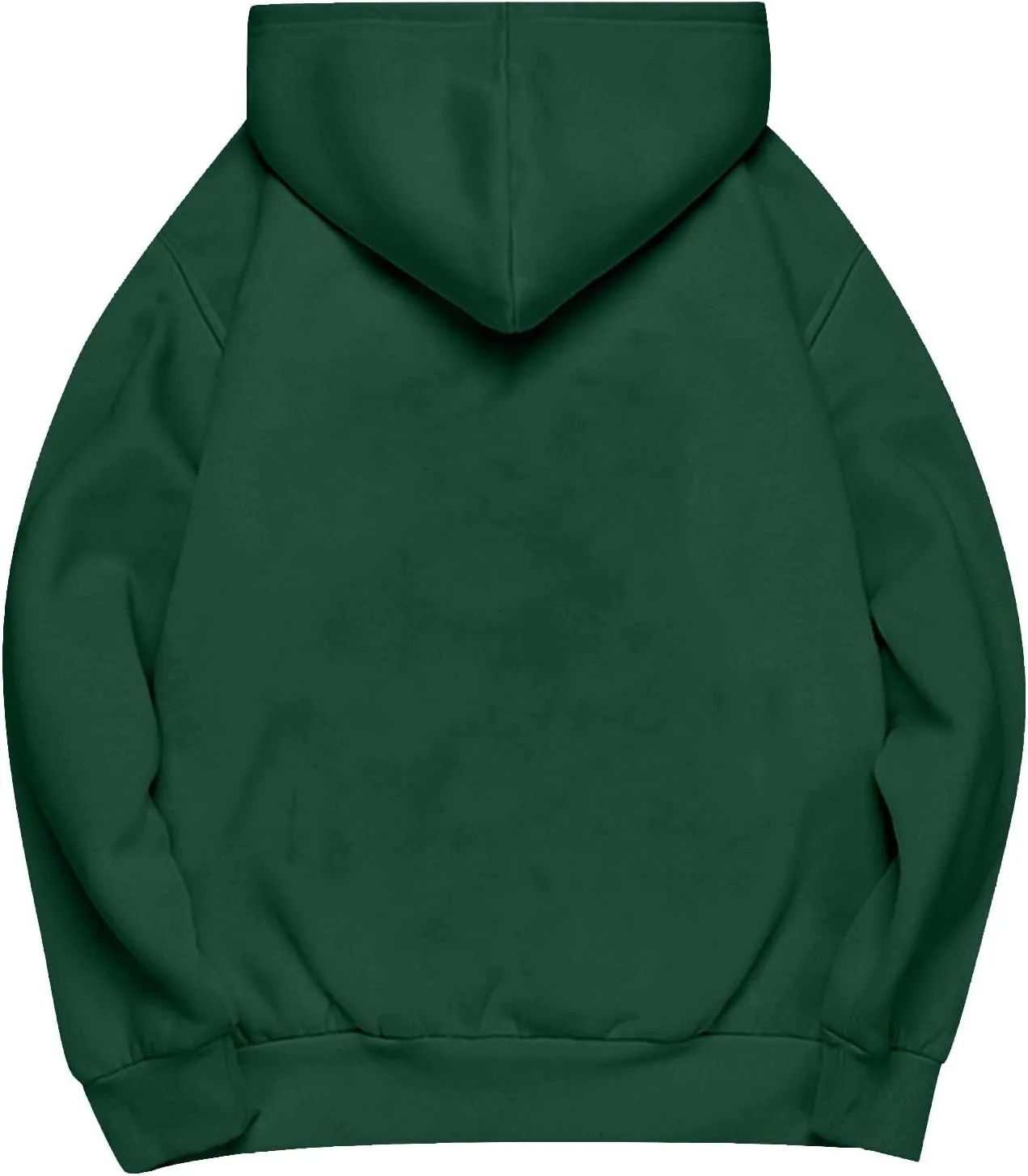 Womens Oversized Hoodies Long Sleeve Pocket Drop Shoulder Pullovers Top Solid Basic Loose Hoodie Sweatshirt