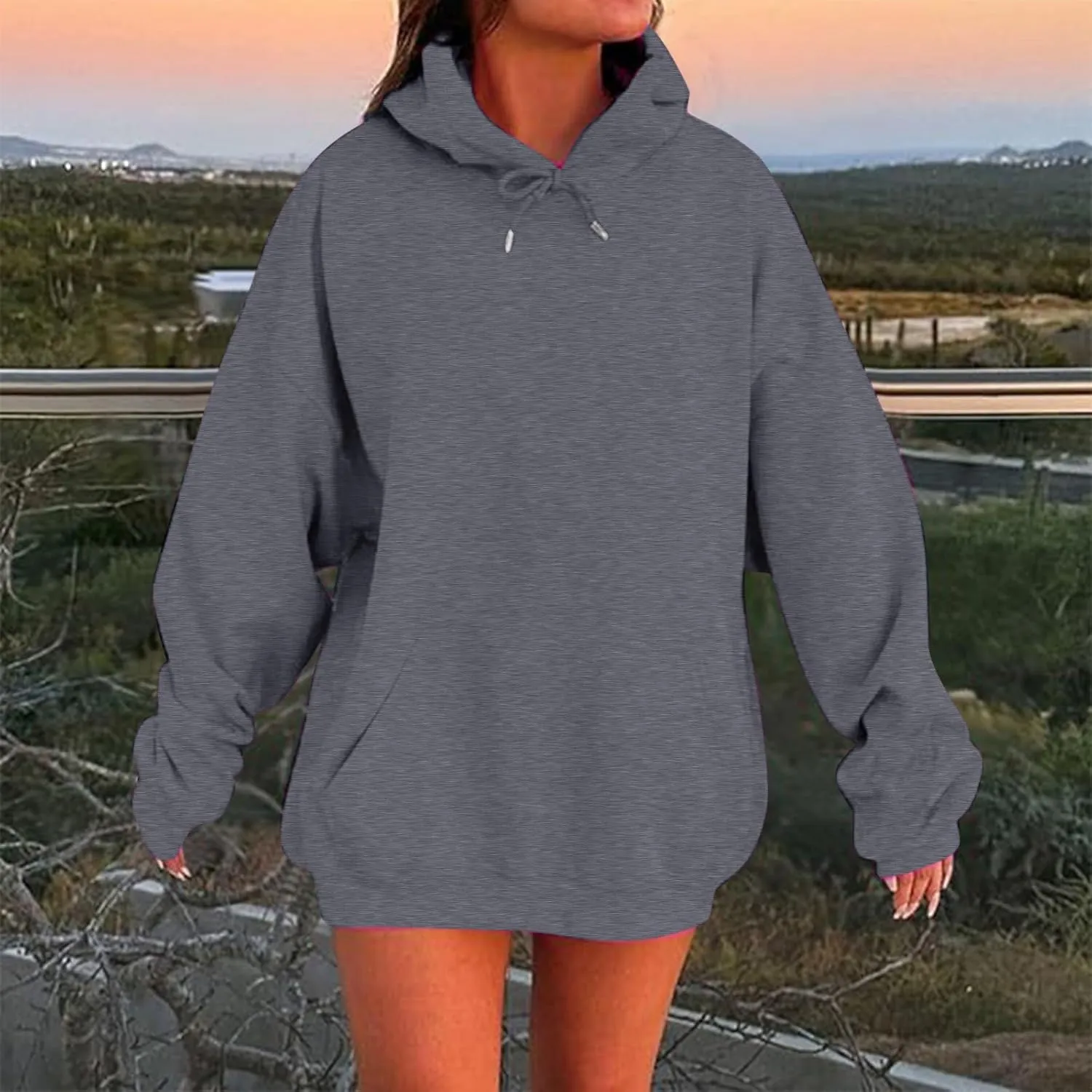 Womens Oversized Hoodies Sweatshirt Pullover Fleece Sweaters Long Sleeve Winter Fall Outfits Fashion Y2k Cute Clothes