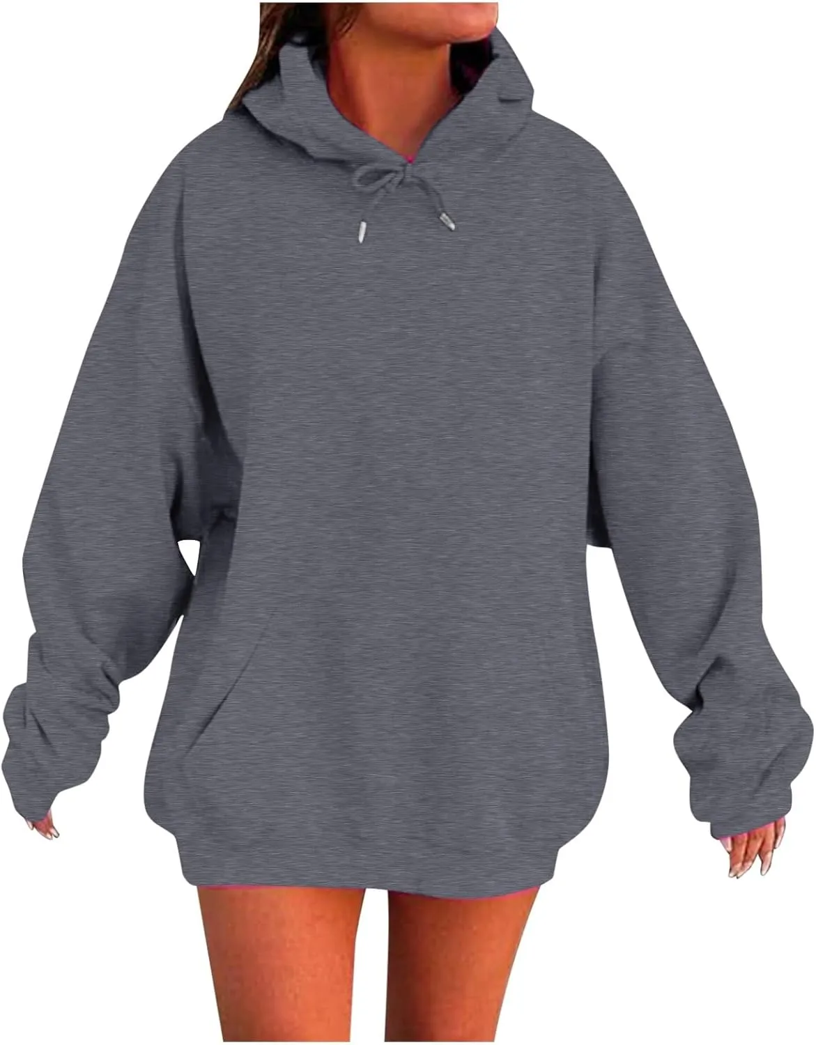 Womens Oversized Hoodies Sweatshirt Pullover Fleece Sweaters Long Sleeve Winter Fall Outfits Fashion Y2k Cute Clothes