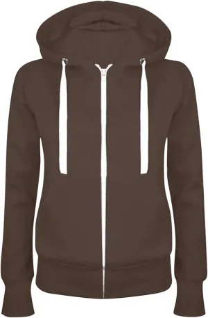 yardsong Zip Up Hoodie Women 2024 Trendy Long Sleeve Sweatshirts Casual Breathable Athletic Hooded Track Jacket with Pockets