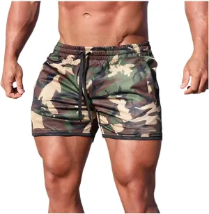 ZYXTIM Mens 5 Inch Shorts Gym Workout Shorts Oversize Elastic Waist Quick Dry Lightweight Athletic Shorts with Pockets M-4XL